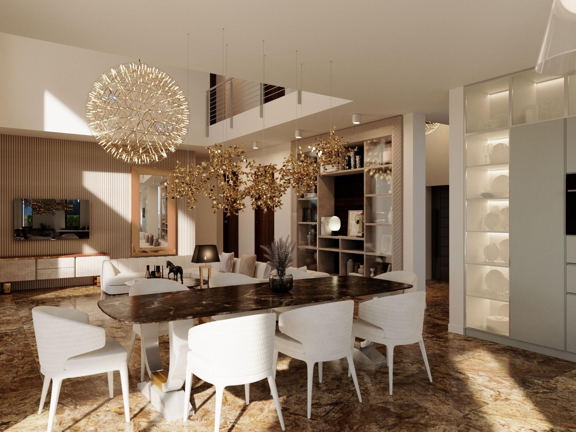 Spectacular contemporary style villa with wonderful sea views