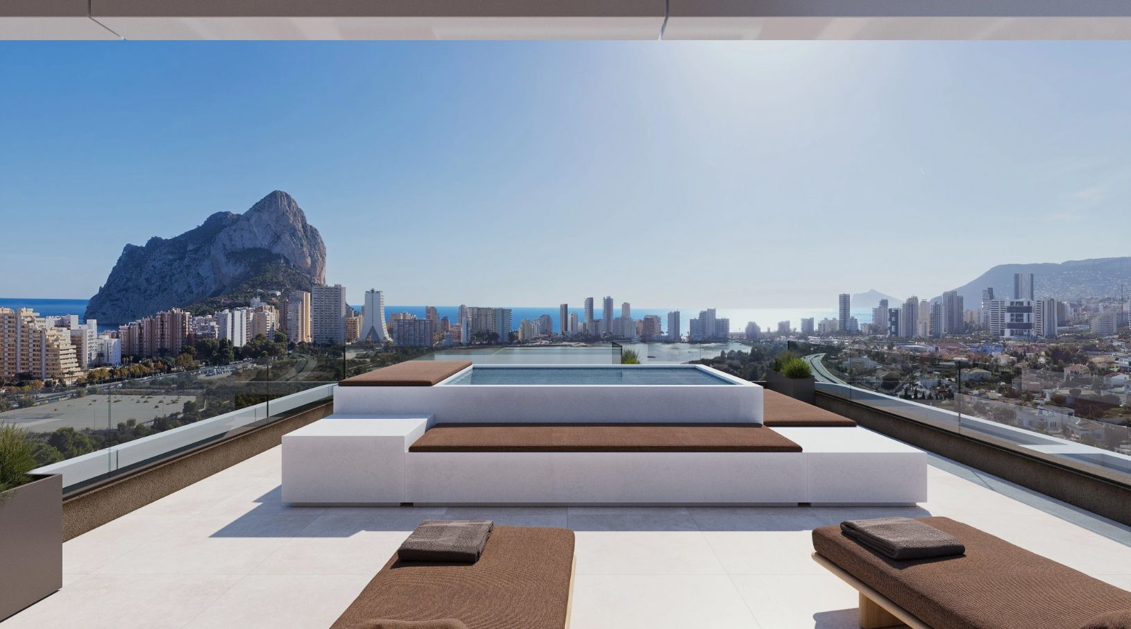 Off-Plan Smart Penthouses with Sea Views and Premium Amenities Near the Beach in Calpe