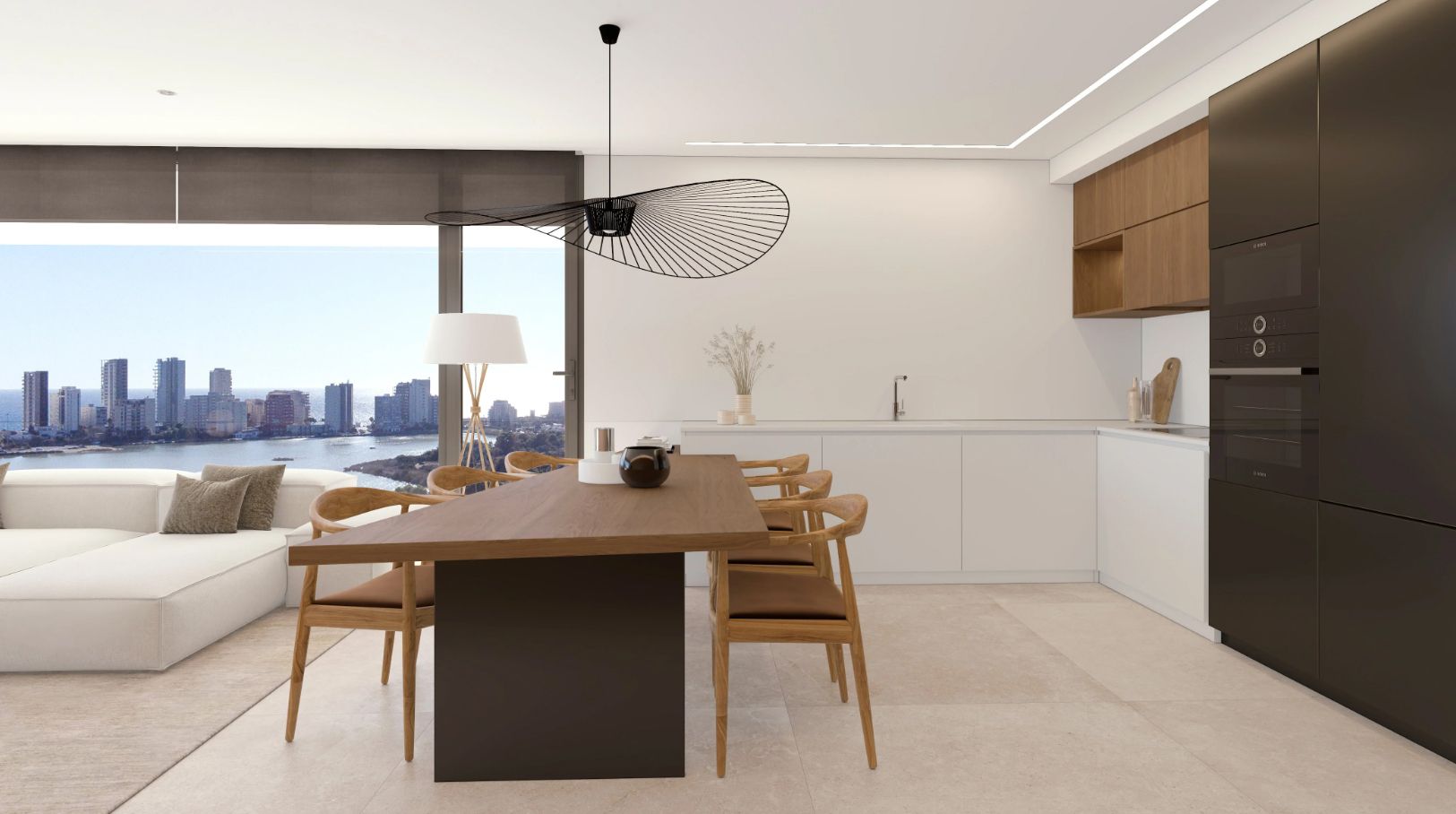 Off-Plan Smart Penthouses with Sea Views and Premium Amenities Near the Beach in Calpe