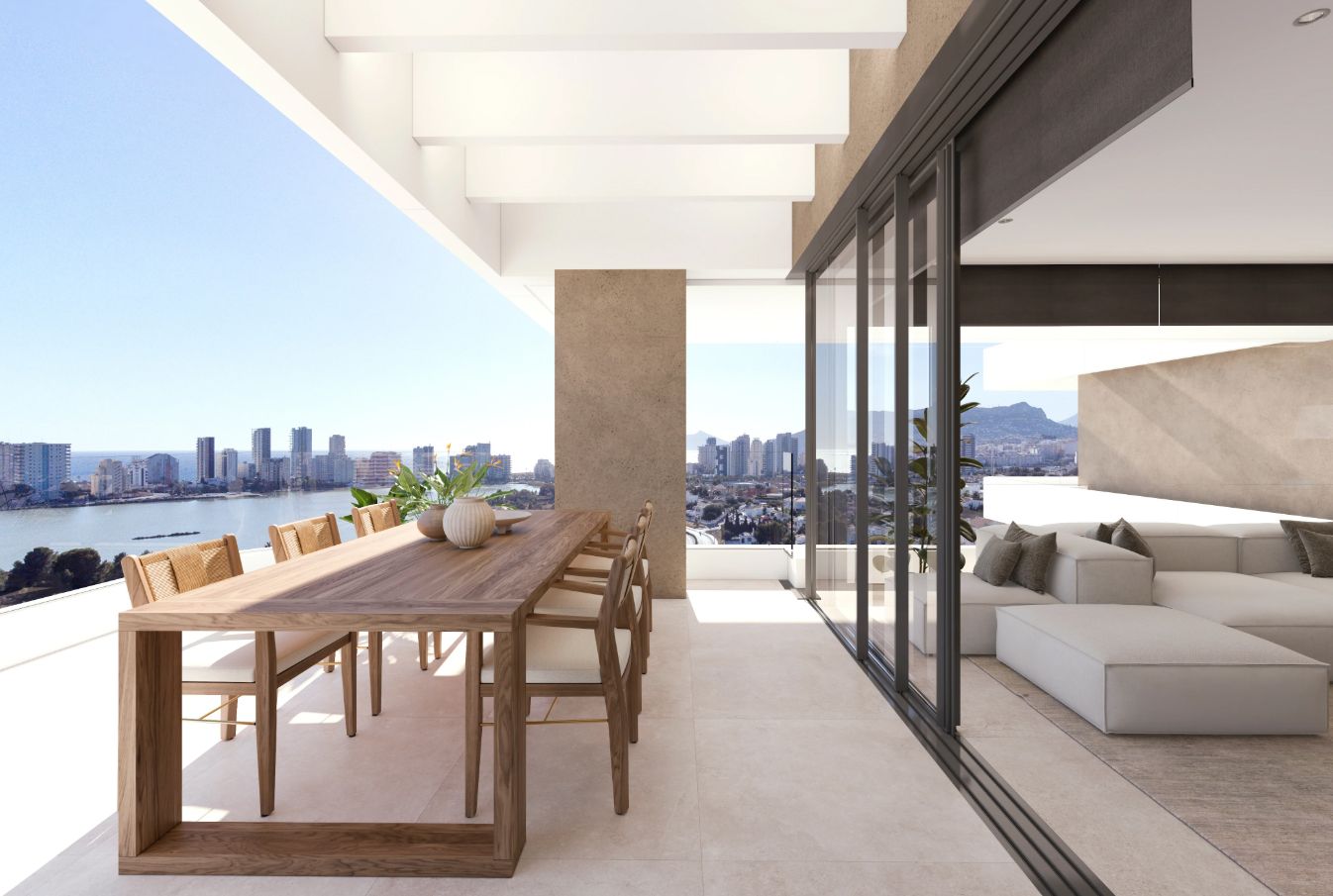 Off-Plan Smart Penthouses with Sea Views and Premium Amenities Near the Beach in Calpe