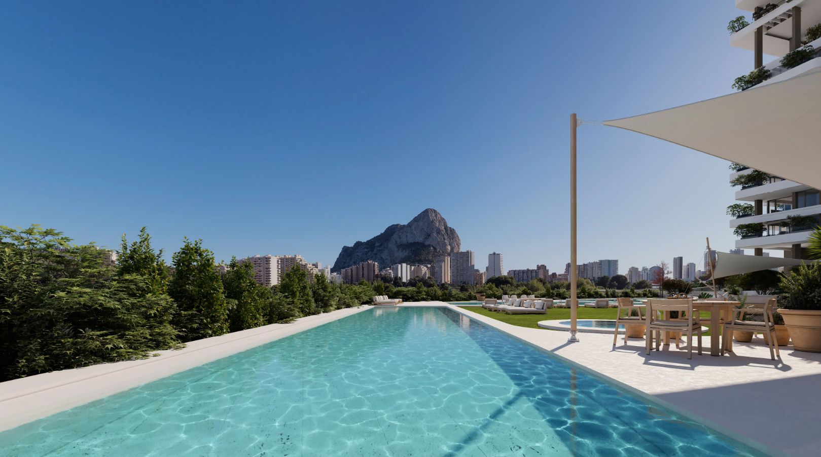 Off-Plan Smart Penthouses with Sea Views and Premium Amenities Near the Beach in Calpe