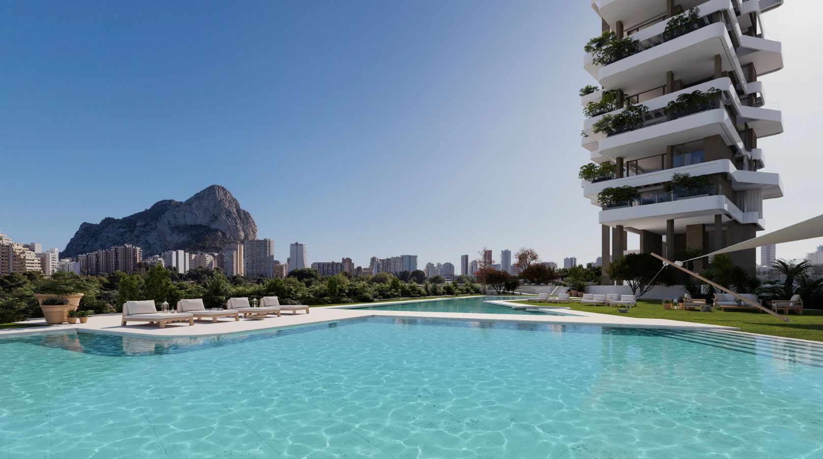 Off-Plan Smart Penthouses with Sea Views and Premium Amenities Near the Beach in Calpe