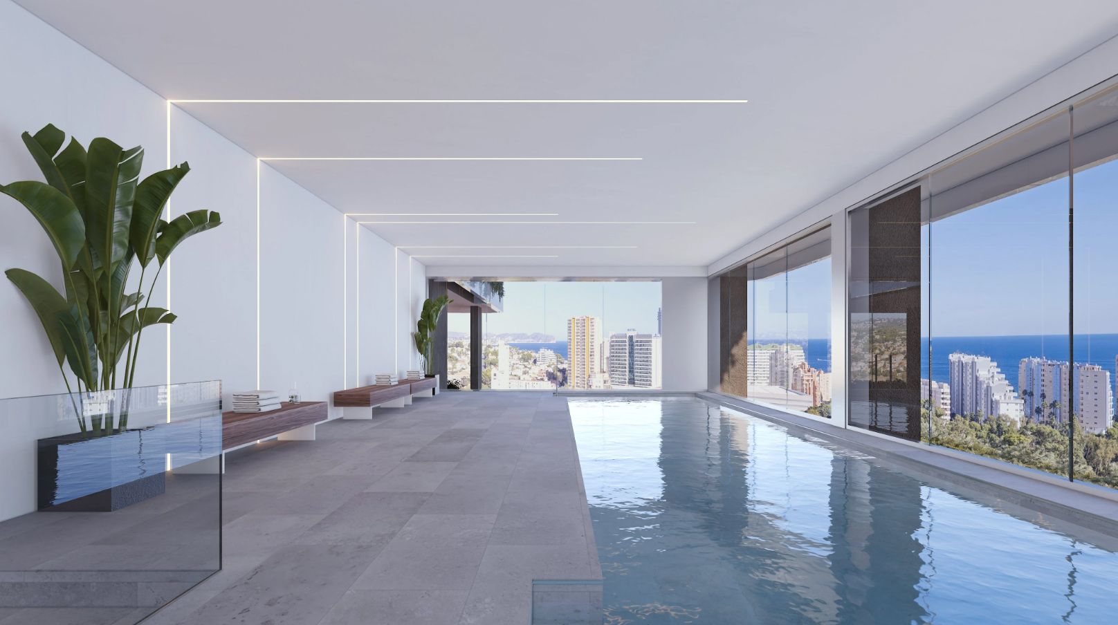 Off-Plan Smart Penthouses with Sea Views and Premium Amenities Near the Beach in Calpe