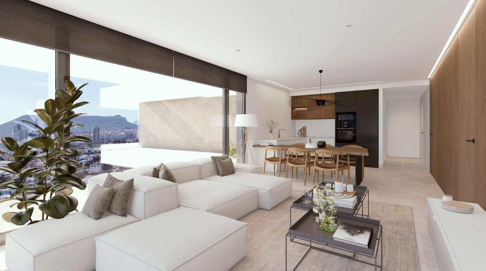 Off-Plan Smart Penthouses with Sea Views and Premium Amenities Near the Beach in Calpe